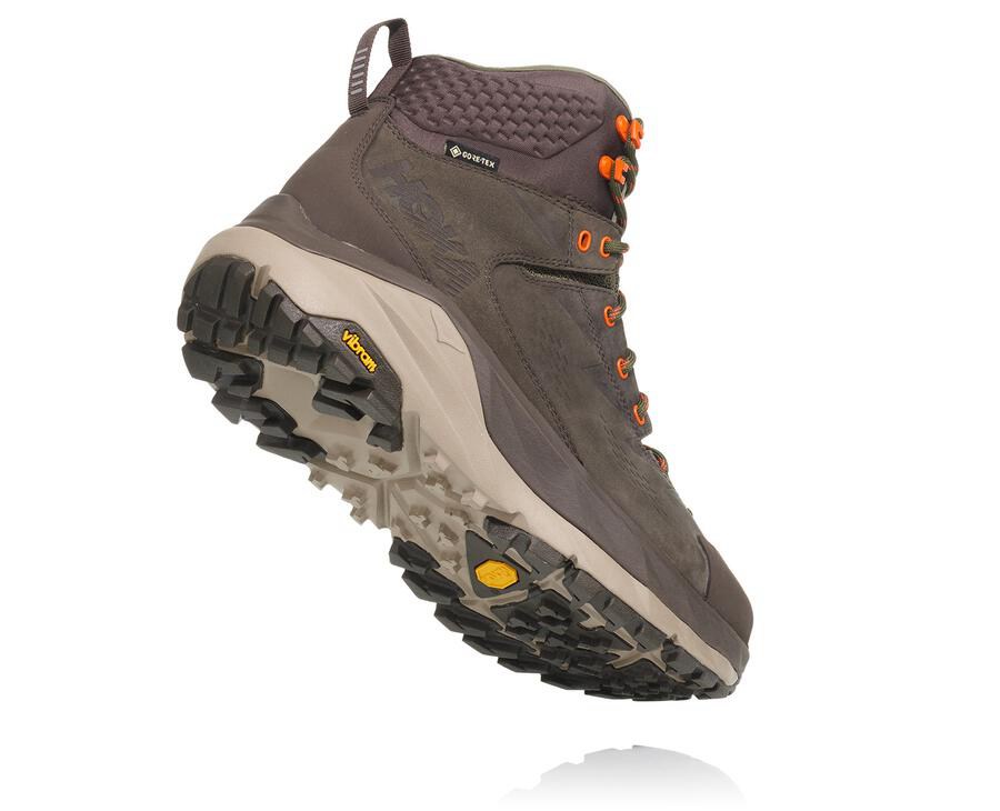 Botas De Montaña Hoka One One Hombre - Kaha Gore-Tex - Marrones - YPH194728